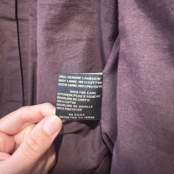 Cole Haan Vintage Leather Jacket - Picture 4 of 7